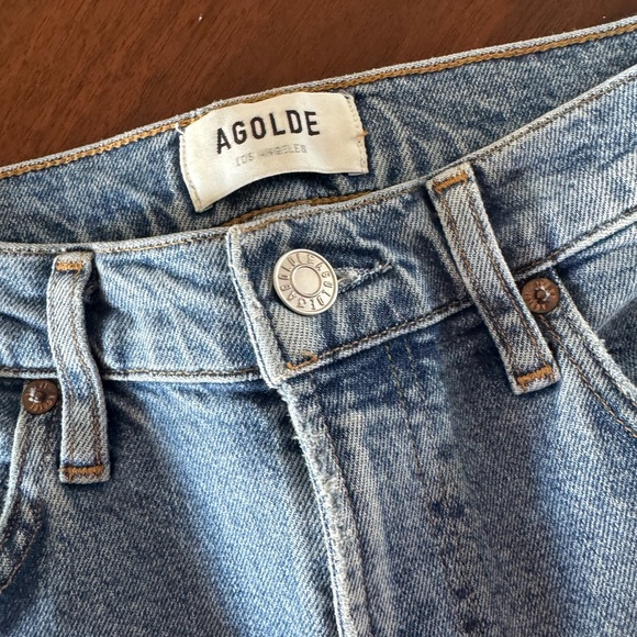AGOLDE Women's Blue Jeans - Picture 2 of 8